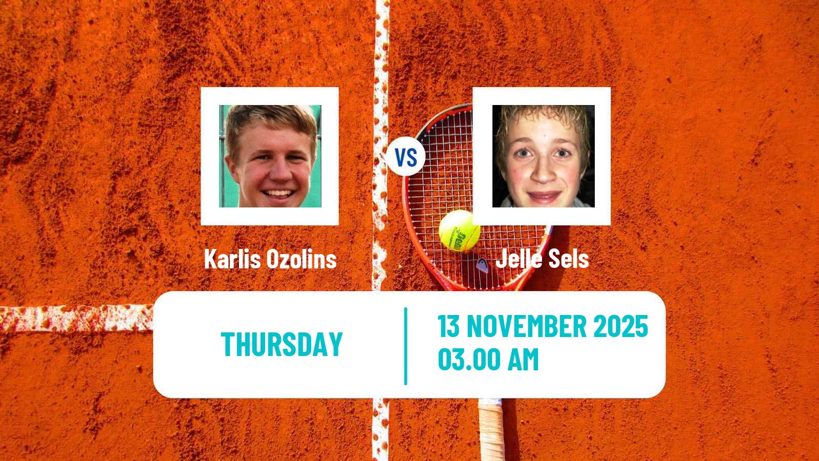 Tennis ITF M25 Manama Men Karlis Ozolins - Jelle Sels