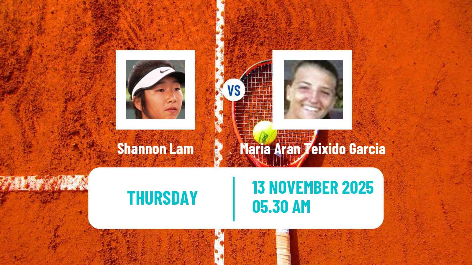 Tennis ITF W15 Nules Women Shannon Lam - Maria Aran Teixido Garcia