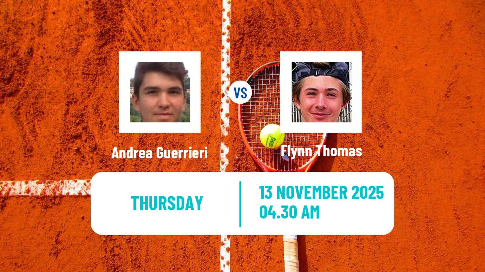 Tennis ITF M15 Heraklion 14 Men Andrea Guerrieri - Flynn Thomas