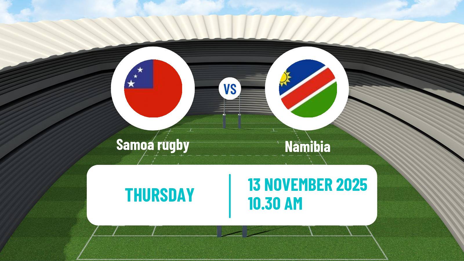 Rugby union Rugby World Cup Samoa - Namibia