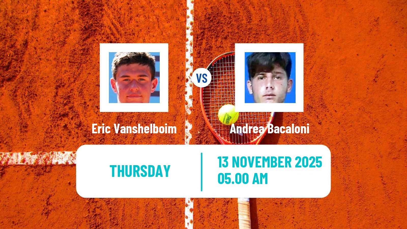Tennis ITF M15 Luanda Men Eric Vanshelboim - Andrea Bacaloni