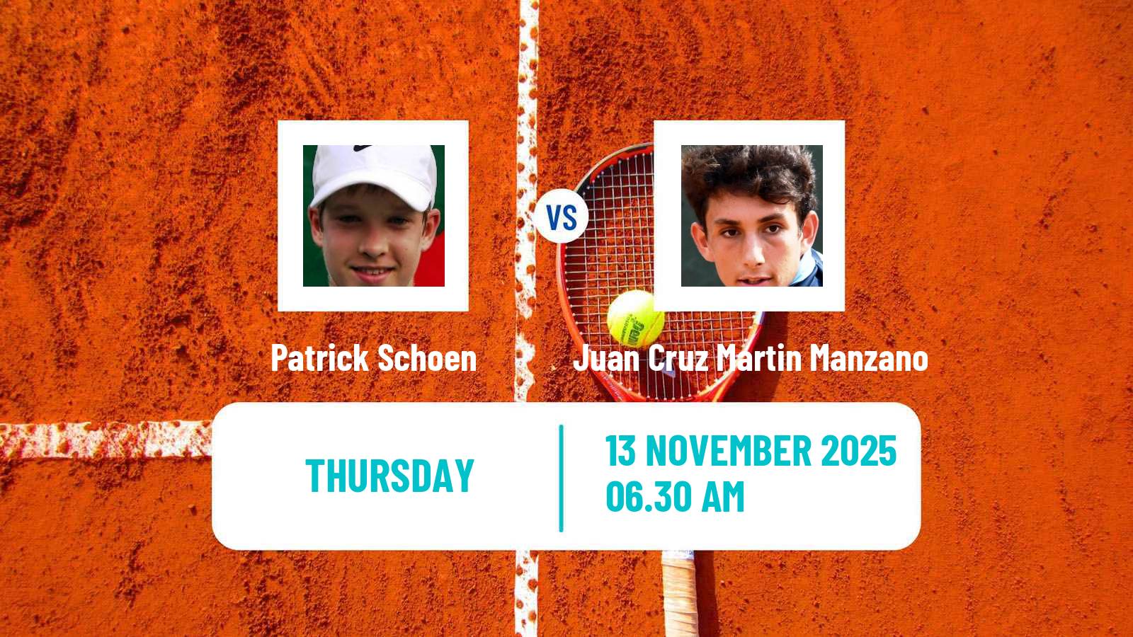 Tennis ITF M15 Las Palmas De Gran Canaria Men Patrick Schoen - Juan Cruz Martin Manzano