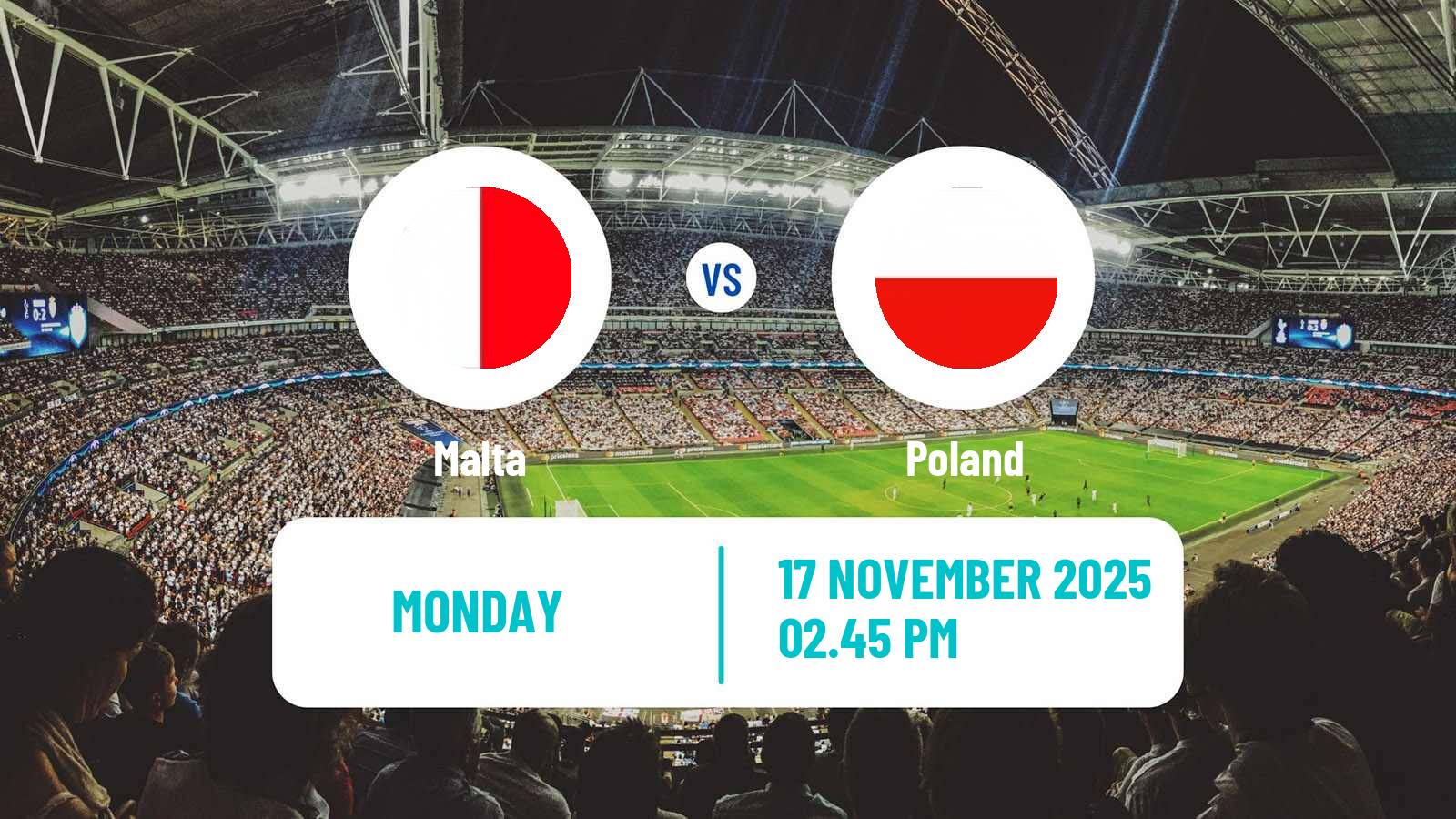 Football FIFA World Cup Malta - Poland