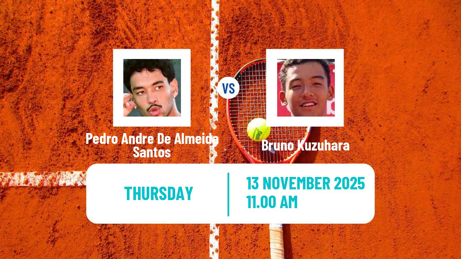 Tennis ITF M15 Criciuma Men Pedro Andre De Almeida Santos - Bruno Kuzuhara