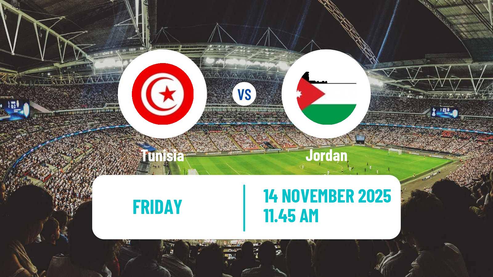 Football Friendly Tunisia - Jordan
