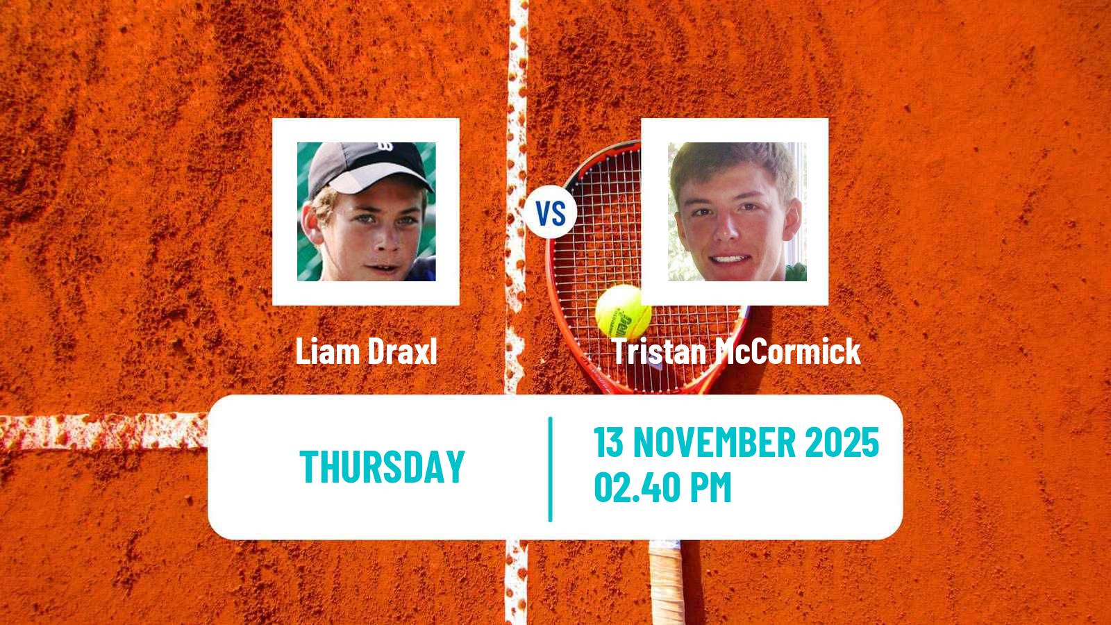 Tennis Drummondville Challenger Men Liam Draxl - Tristan McCormick