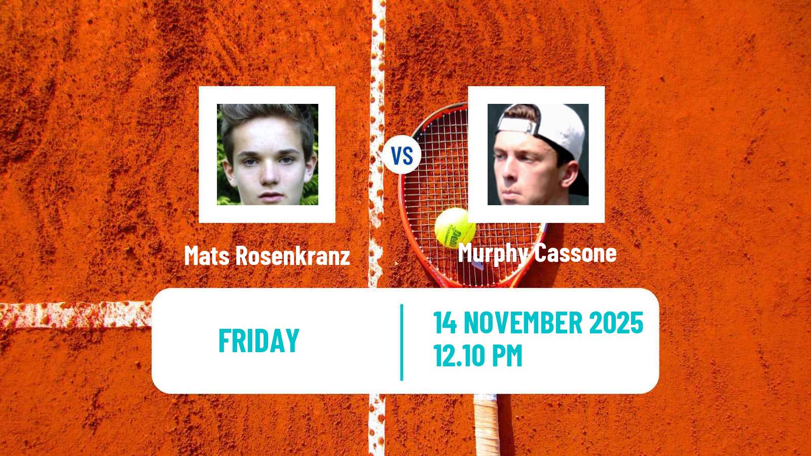 Tennis Champaign Challenger Men Mats Rosenkranz - Murphy Cassone