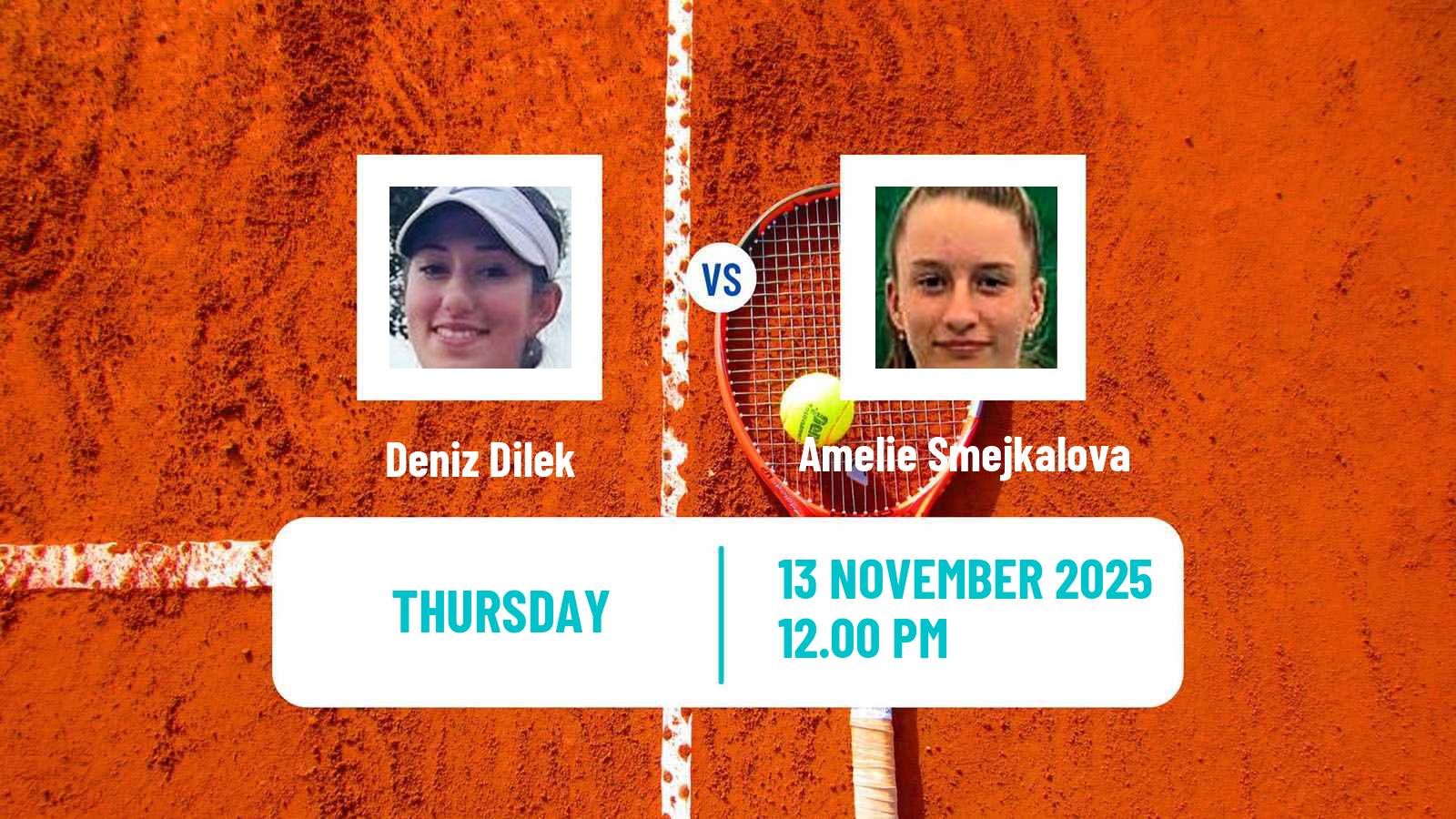 Tennis ITF W15 Clemson Sc Women Deniz Dilek - Amelie Smejkalova