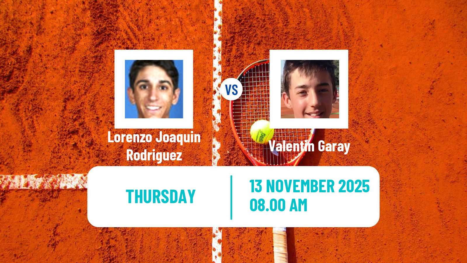 Tennis ITF M15 Azul Men Lorenzo Joaquin Rodriguez - Valentin Garay