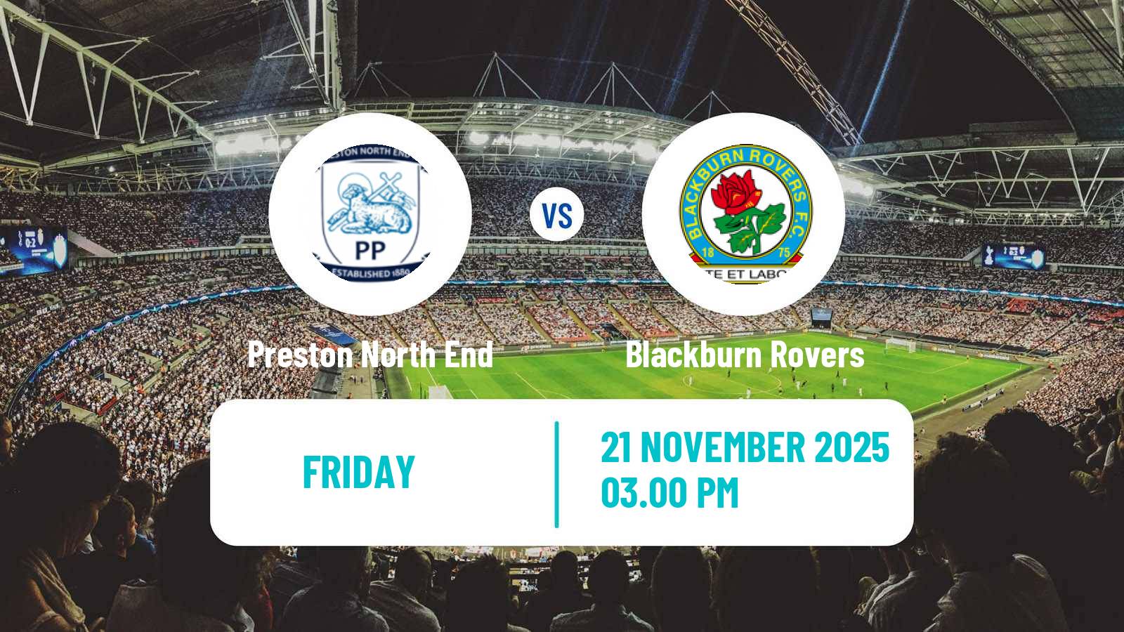 Football English League Championship Preston North End - Blackburn Rovers