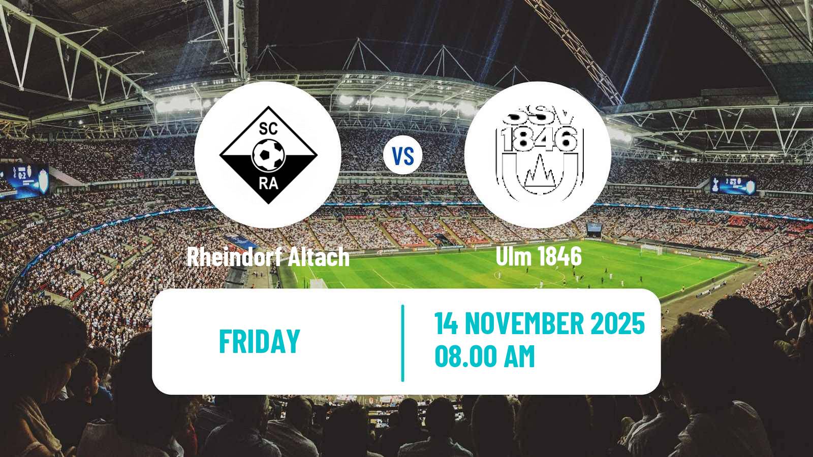 Football Club Friendly Rheindorf Altach - Ulm 1846