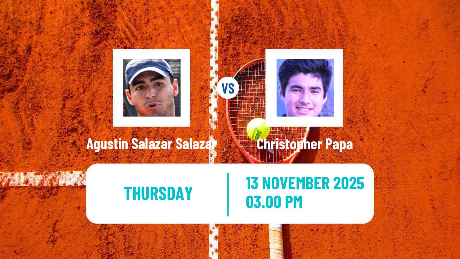 Tennis ITF M25 Manzanillo Men Agustin Salazar Salazar - Christopher Papa
