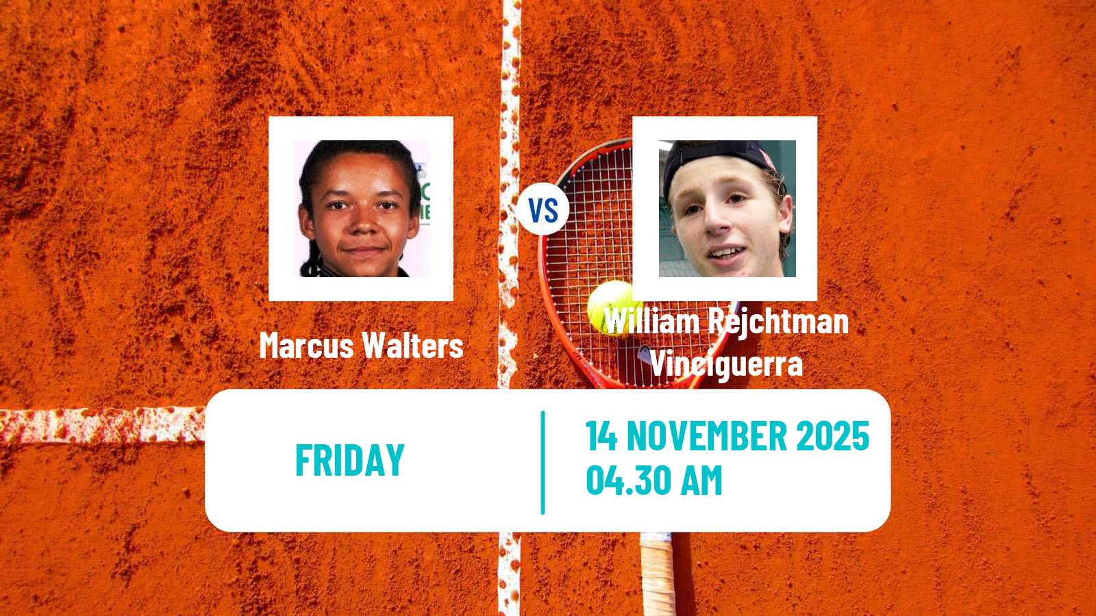 Tennis ITF M15 Heraklion 14 Men Marcus Walters - William Rejchtman Vinciguerra