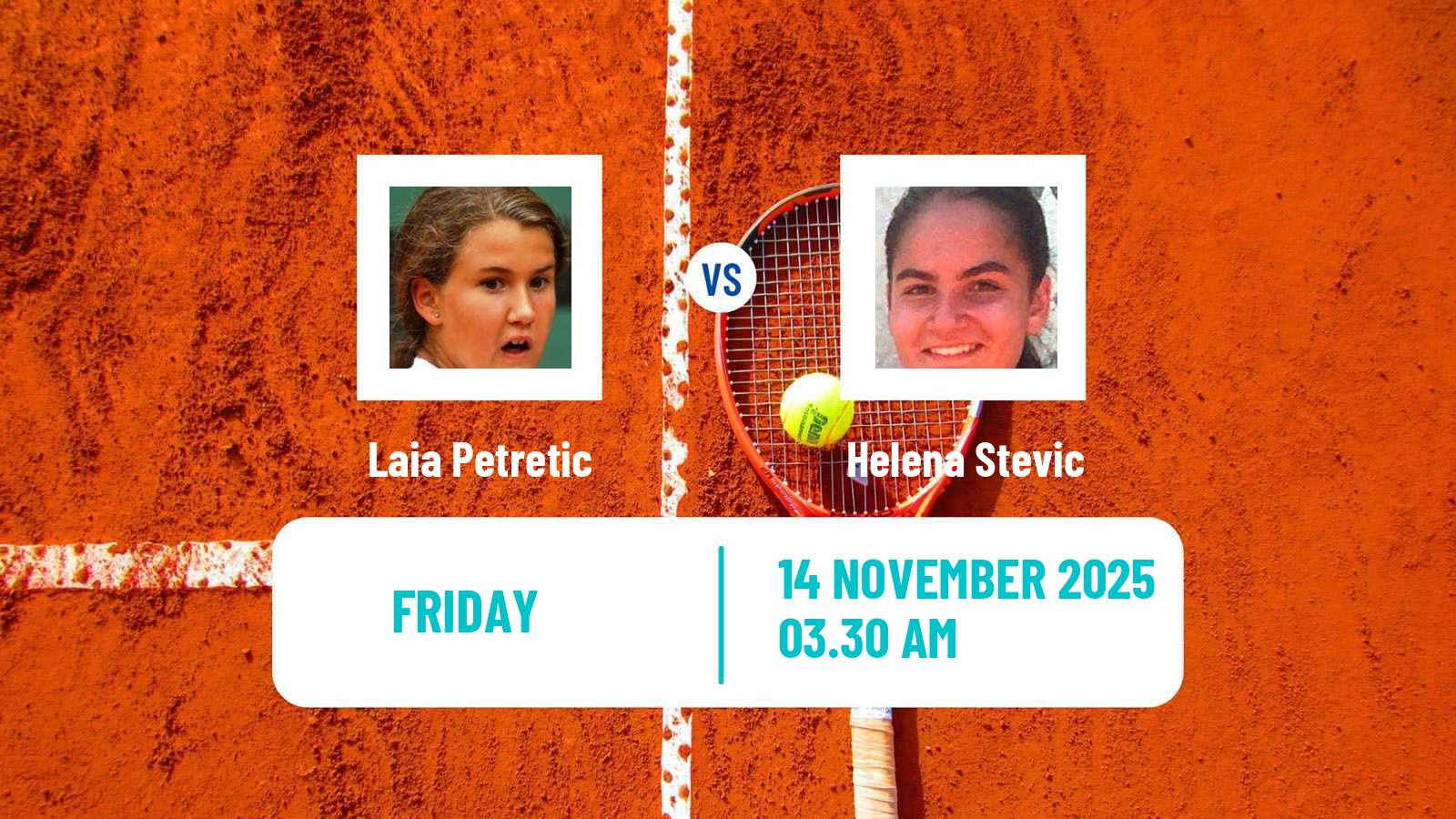 Tennis ITF W15 Monastir 39 Women Laia Petretic - Helena Stevic
