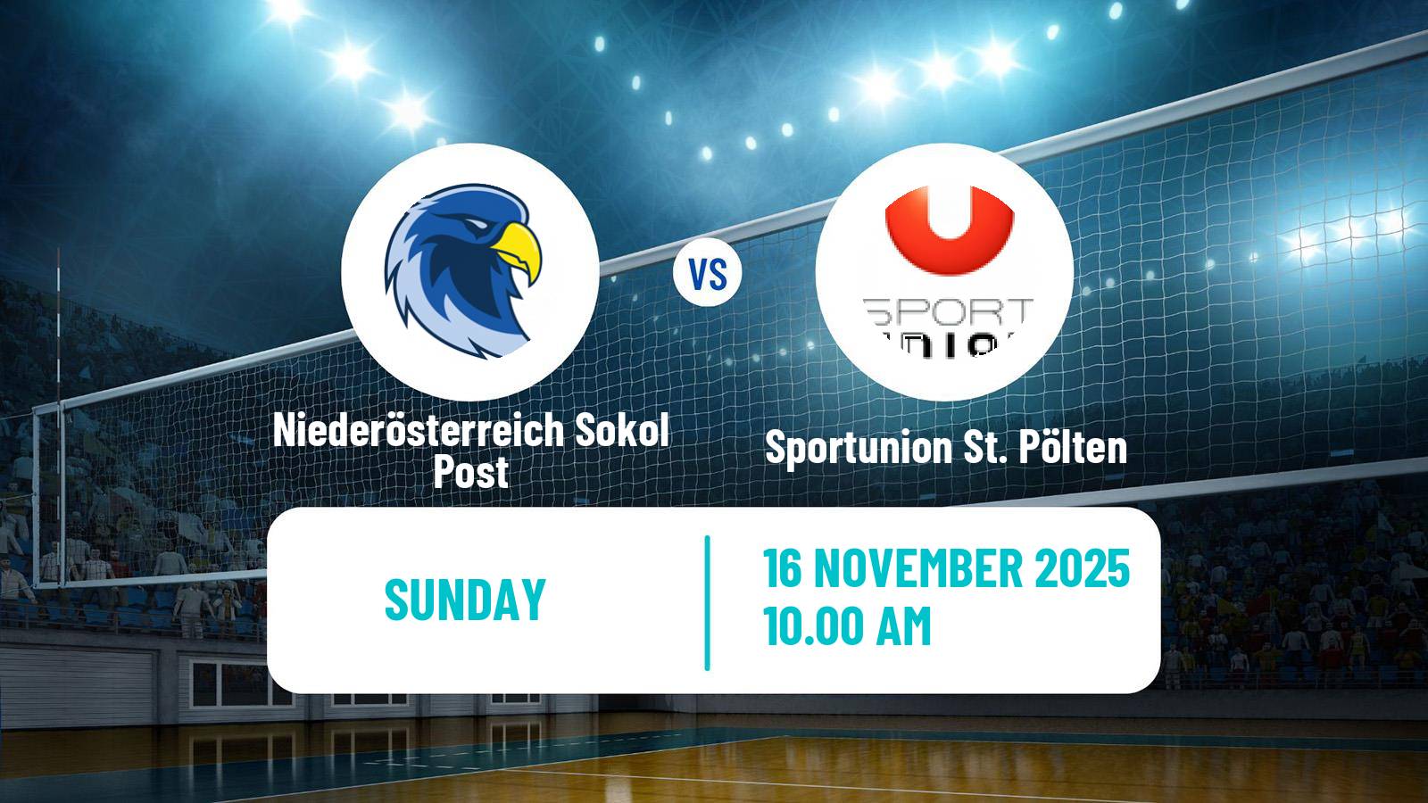 Volleyball Austrian Volley League Women Niederösterreich Sokol Post - Sportunion St. Pölten