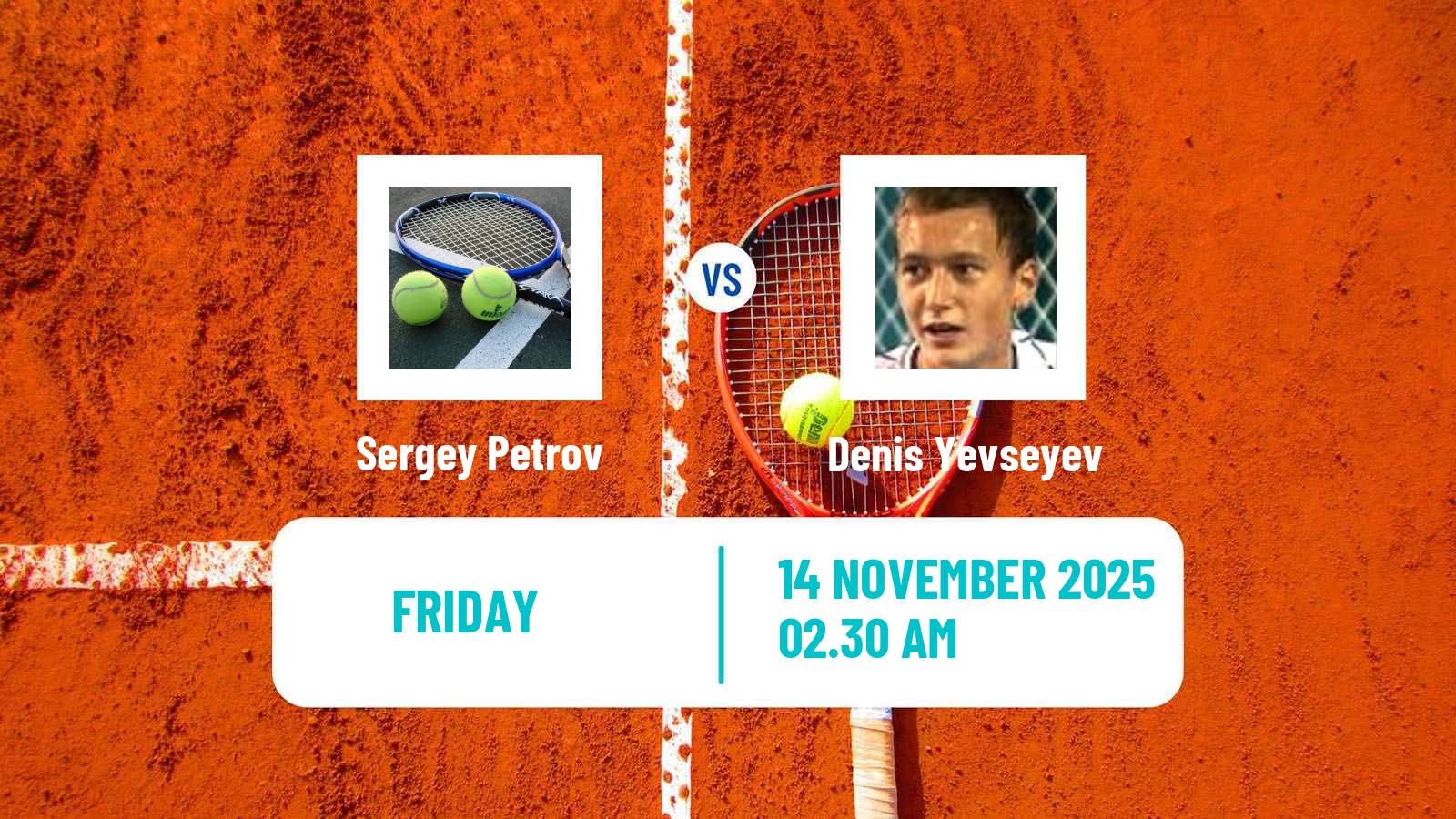 Tennis ITF M15 Sharm Elsheikh 17 Men Sergey Petrov - Denis Yevseyev