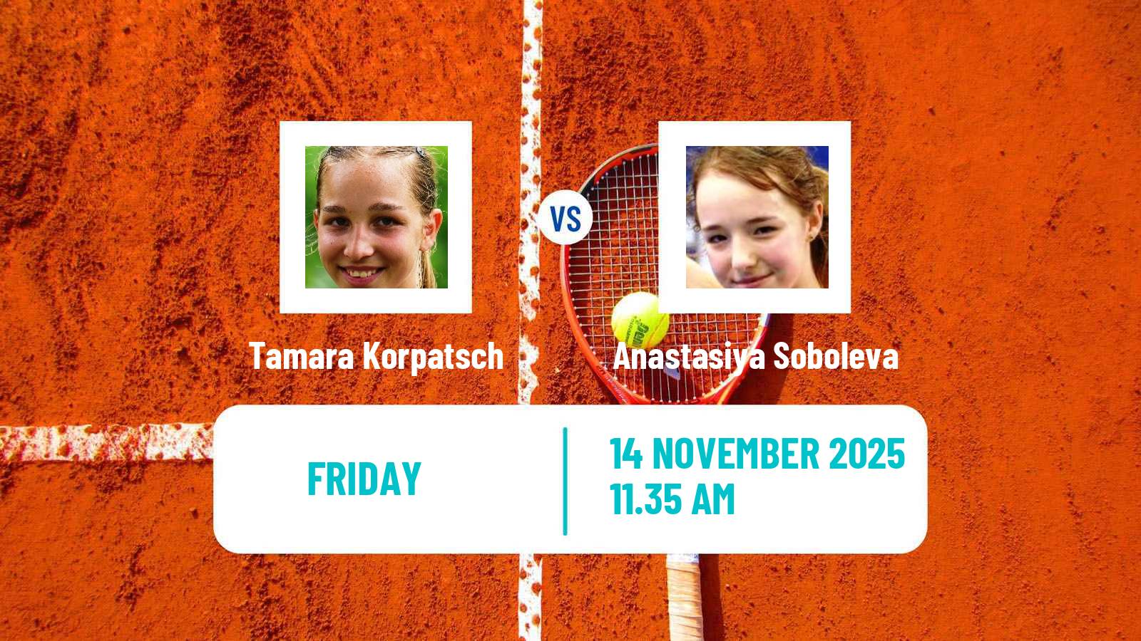 Tennis ITF W50 Funchal Women Tamara Korpatsch - Anastasiya Soboleva
