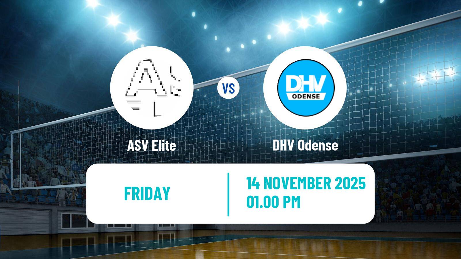 Volleyball Danish Volleyligaen Women ASV Elite - DHV Odense