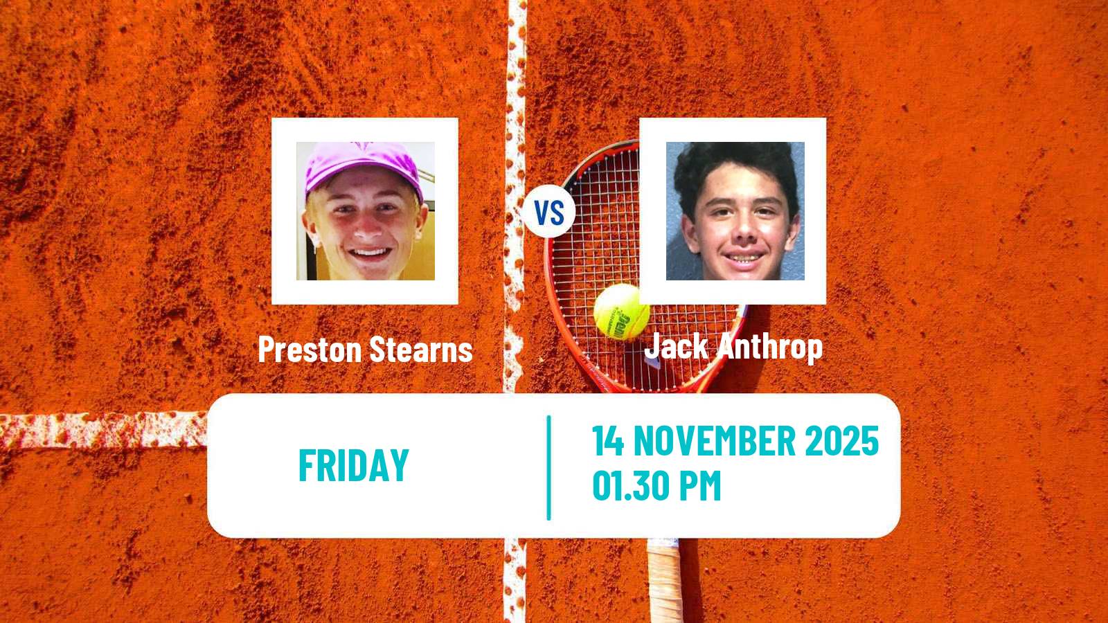 Tennis ITF M25 Columbus Oh Men Preston Stearns - Jack Anthrop