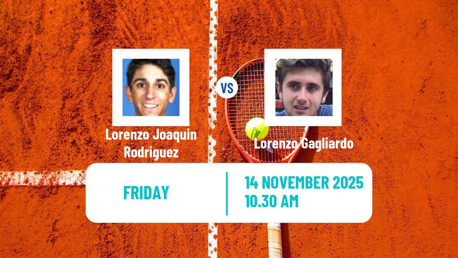 Tennis ITF M15 Azul Men Lorenzo Joaquin Rodriguez - Lorenzo Gagliardo