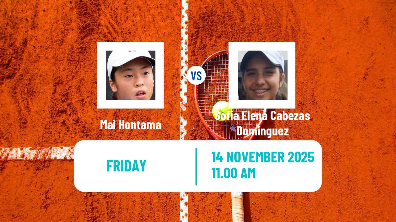 Tennis ITF W50 Austin Tx Women Mai Hontama - Sofia Elena Cabezas Dominguez
