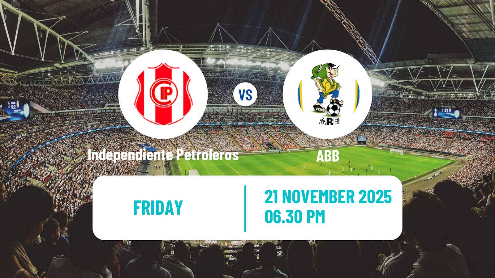 Football Bolivian Division Profesional Independiente Petroleros - ABB