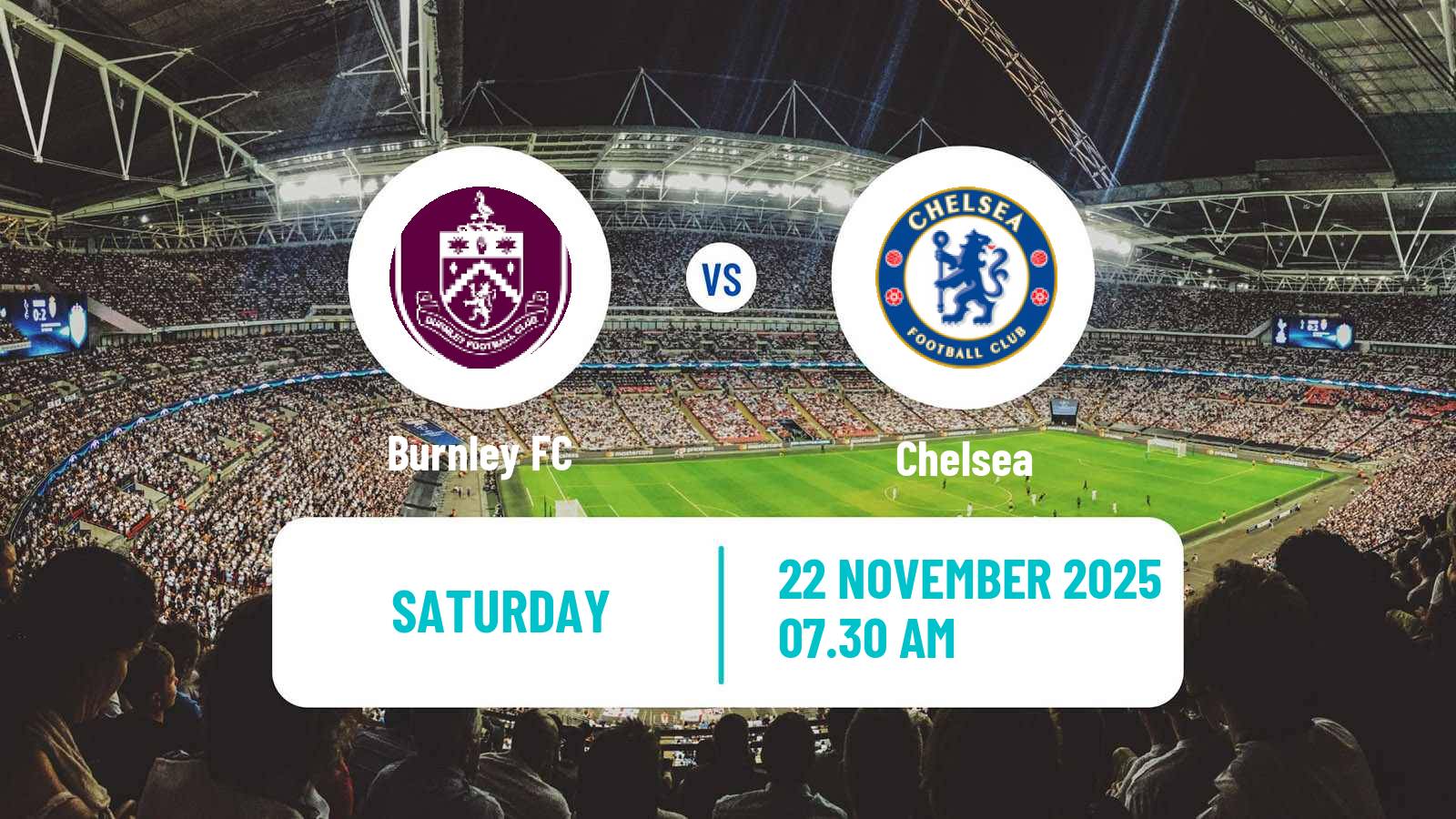 Football English Premier League Burnley - Chelsea