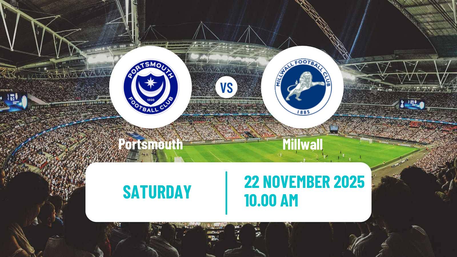 Football English League Championship Portsmouth - Millwall