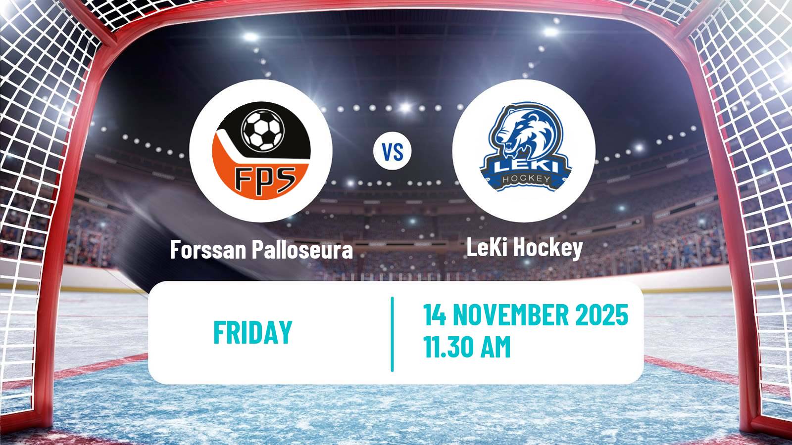 Hockey Finnish Suomi-sarja Forssan Palloseura - LeKi