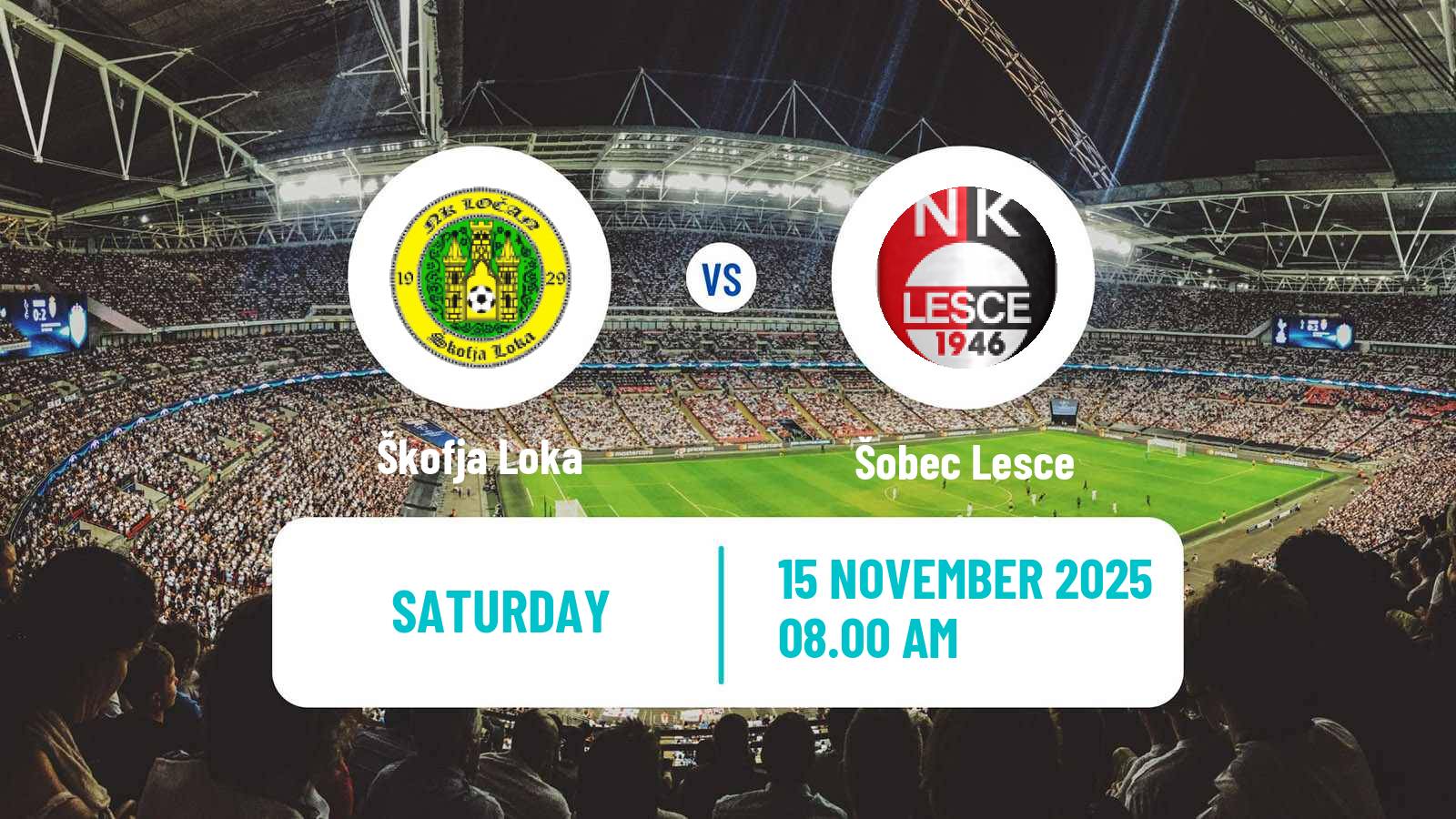 Football Slovenian 3 SNL West Škofja Loka - Šobec Lesce