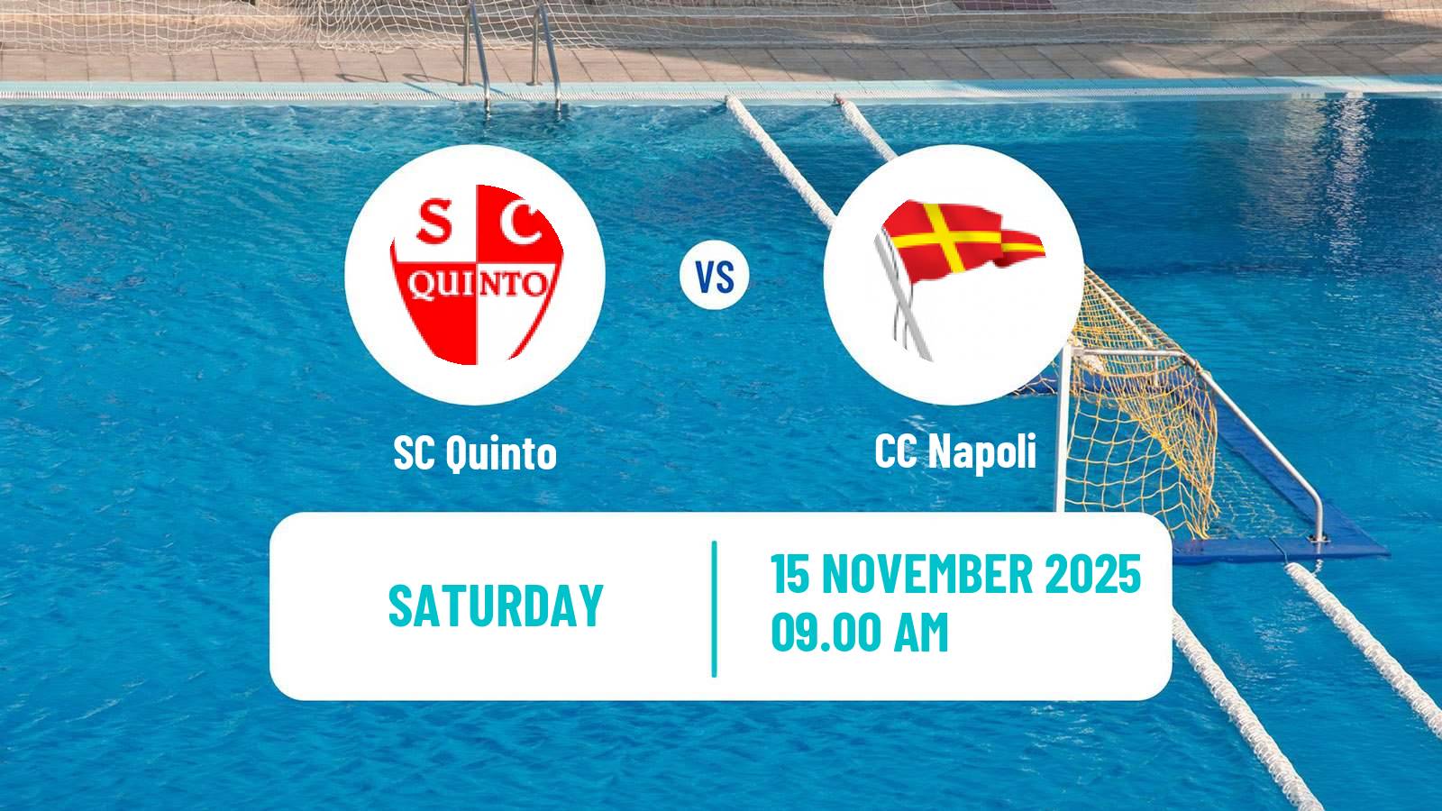 Water polo Italian A1 Water Polo Quinto - Napoli