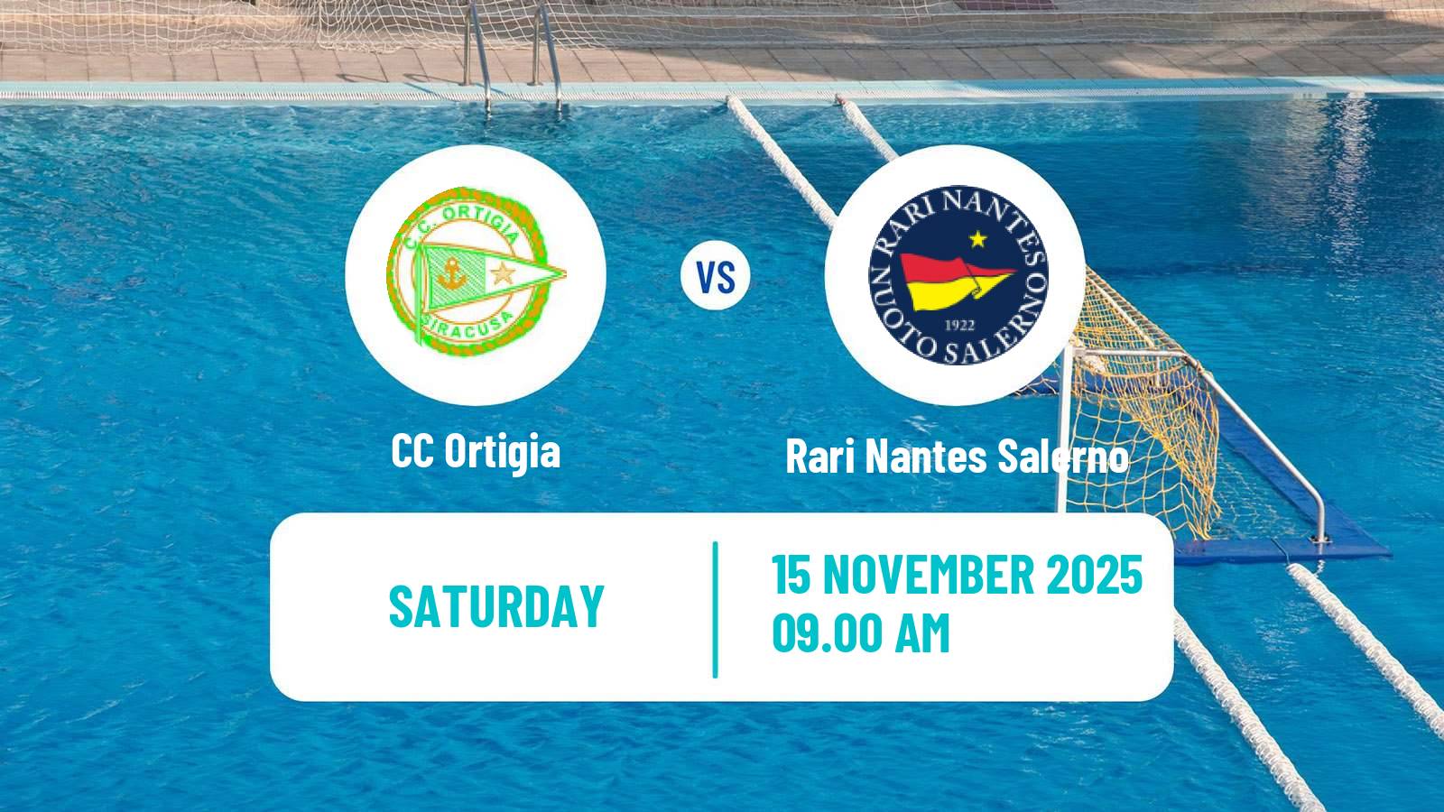 Water polo Italian A1 Water Polo Ortigia - Rari Nantes Salerno