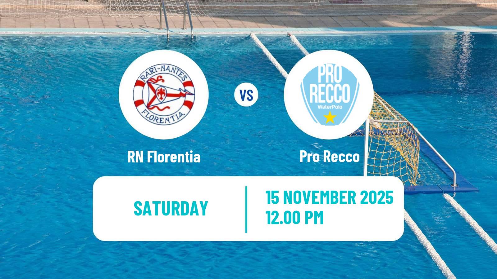 Water polo Italian A1 Water Polo Florentia - Pro Recco