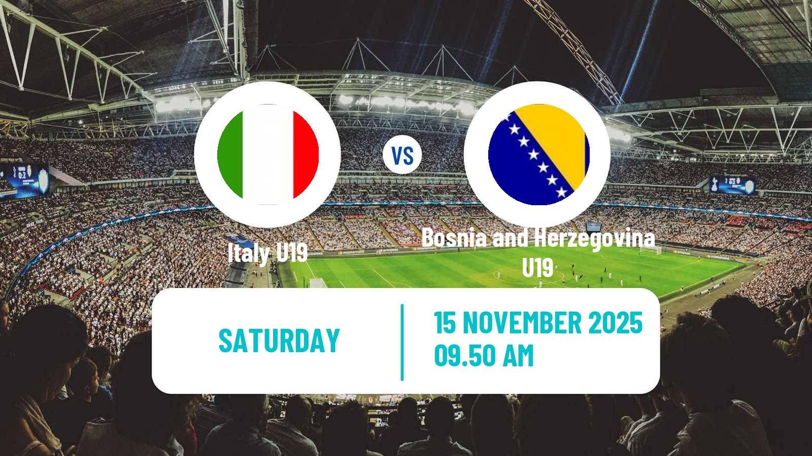 Football UEFA Euro U19 Italy U19 - Bosnia and Herzegovina U19