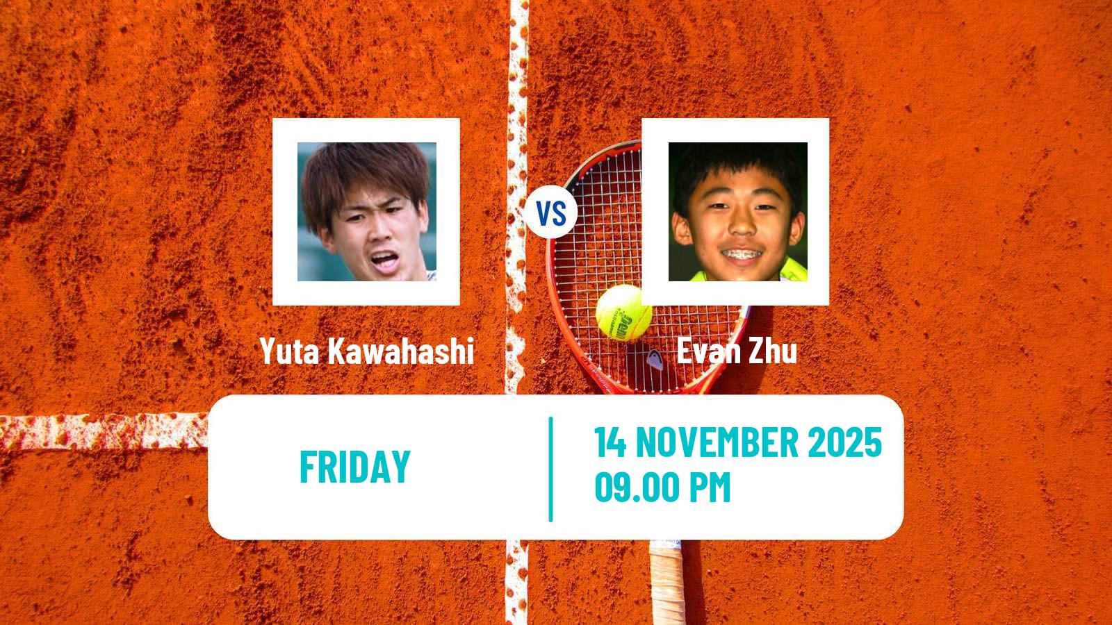Tennis ITF M15 Kuala Lumpur Men Yuta Kawahashi - Evan Zhu