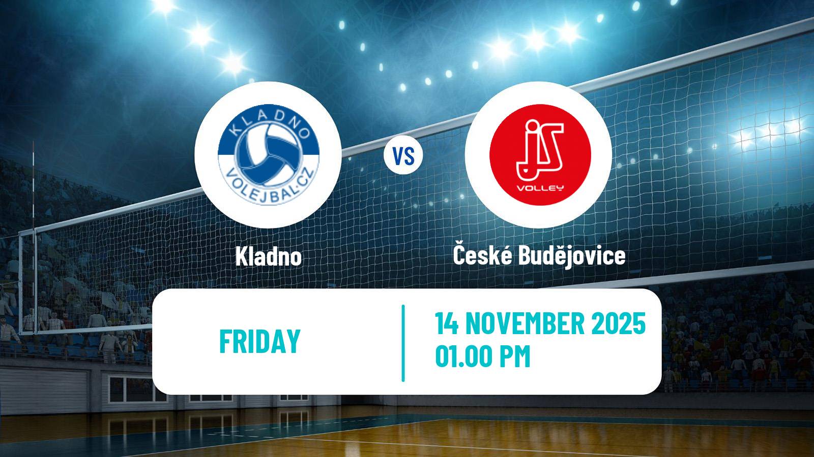 Volleyball Czech 1 Liga Volleyball Women Kladno - České Budějovice