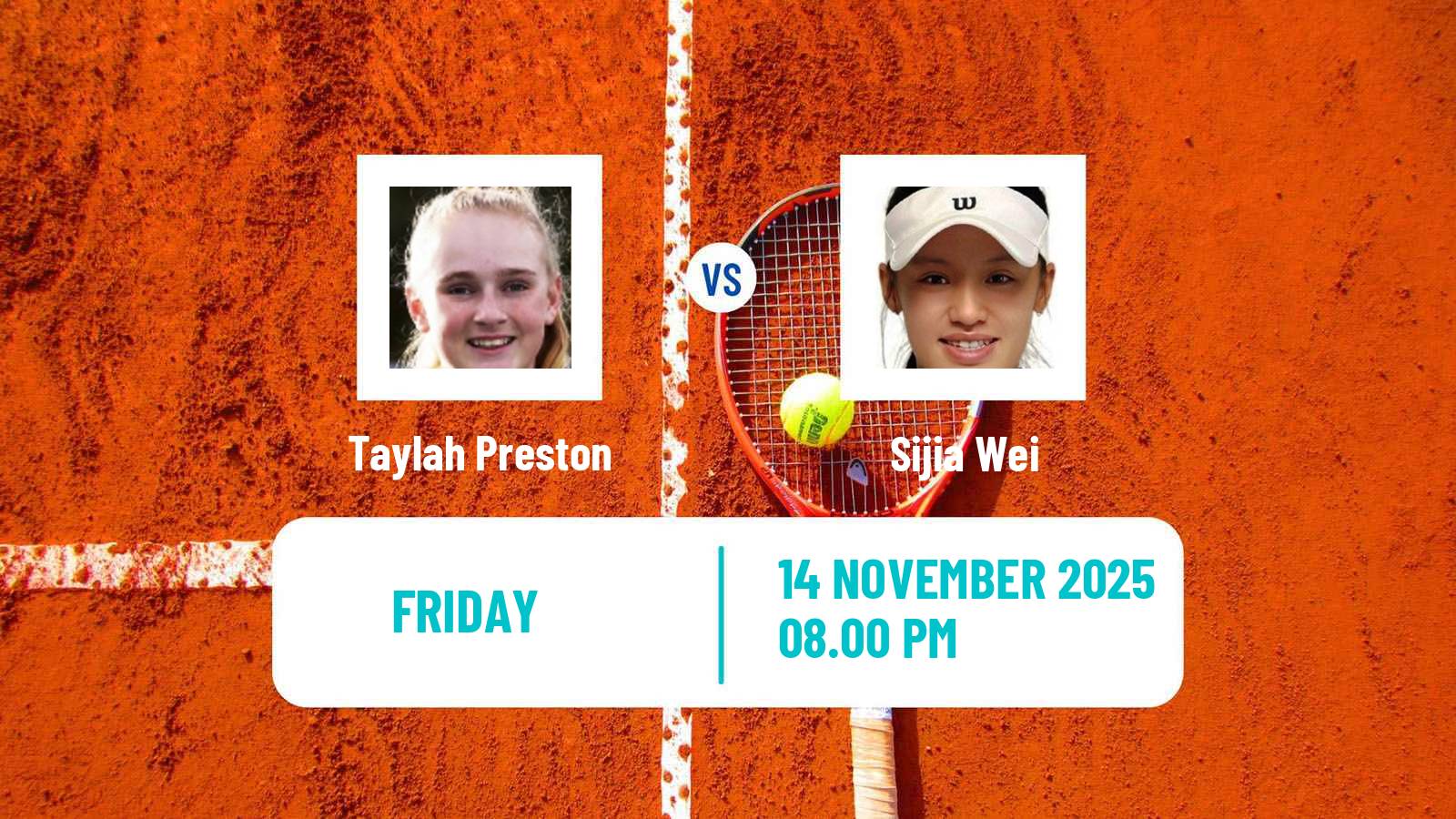 Tennis ITF W50 Brisbane Women Taylah Preston - Sijia Wei