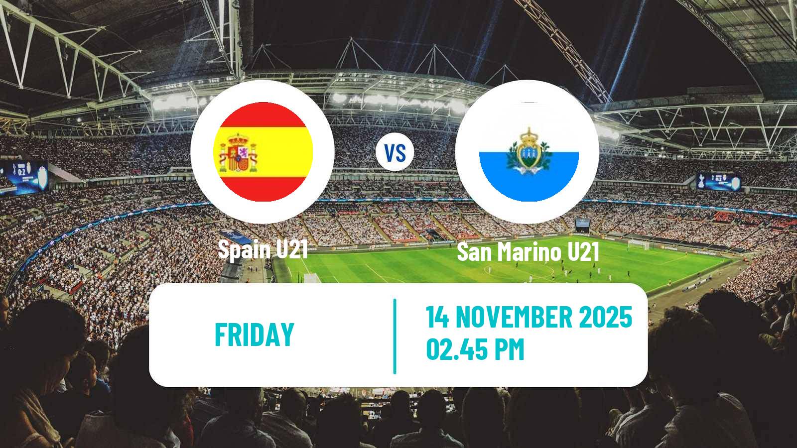 Football UEFA Euro U21 Spain U21 - San Marino U21