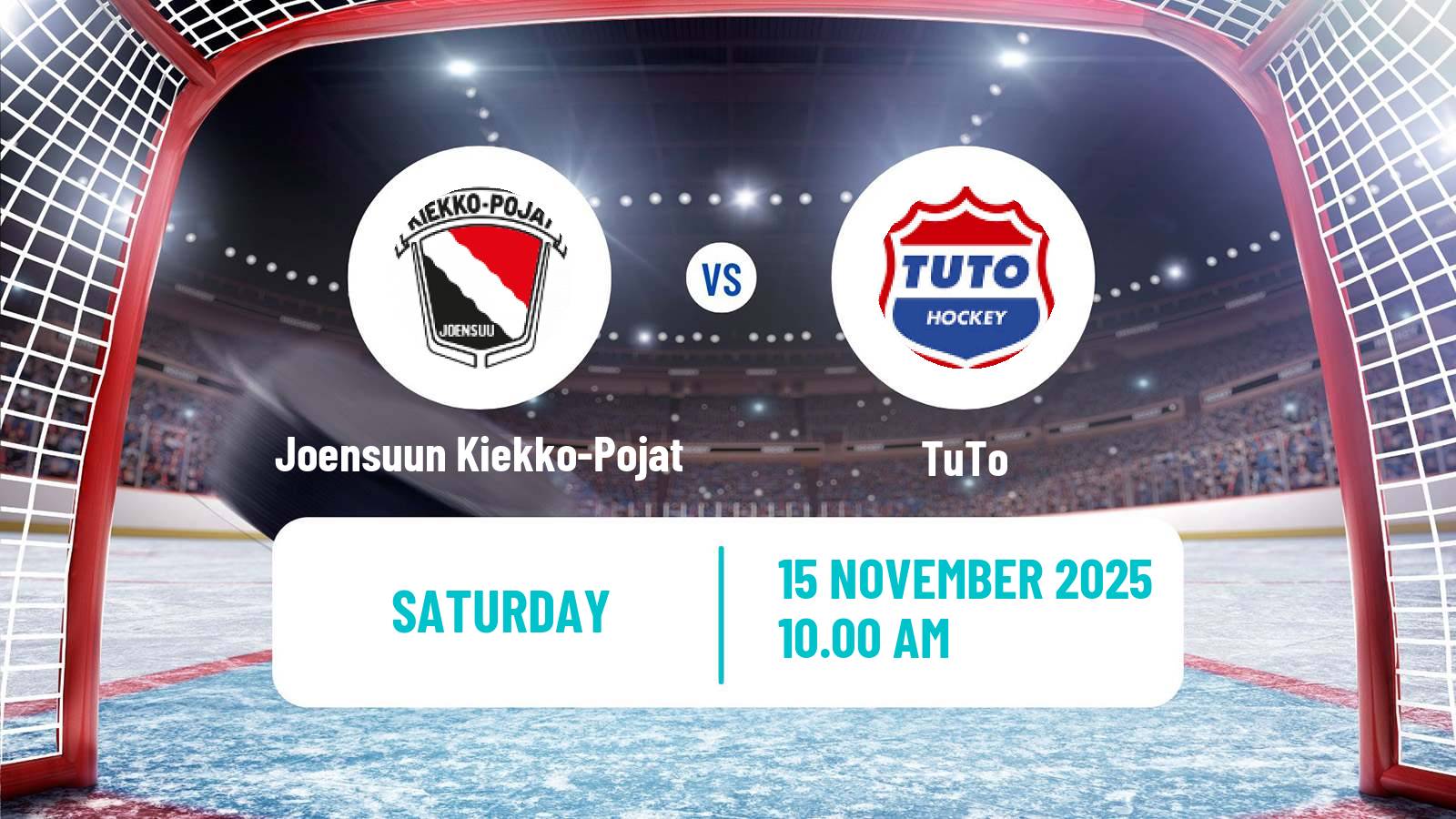 Hockey Finnish Mestis Joensuun Kiekko-Pojat - TuTo