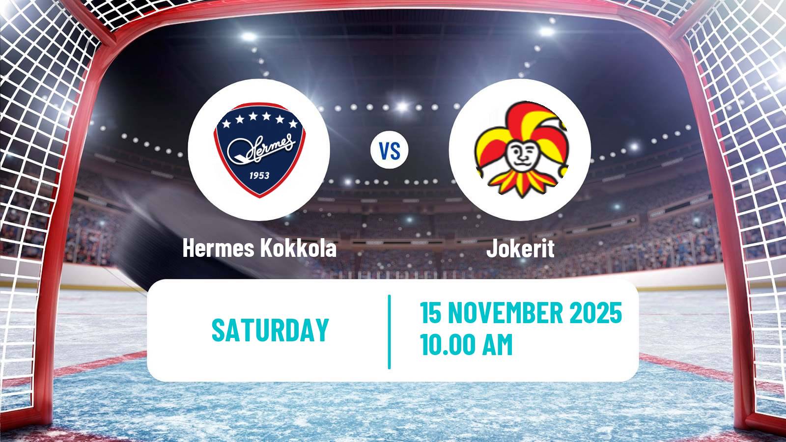 Hockey Finnish Mestis Hermes Kokkola - Jokerit