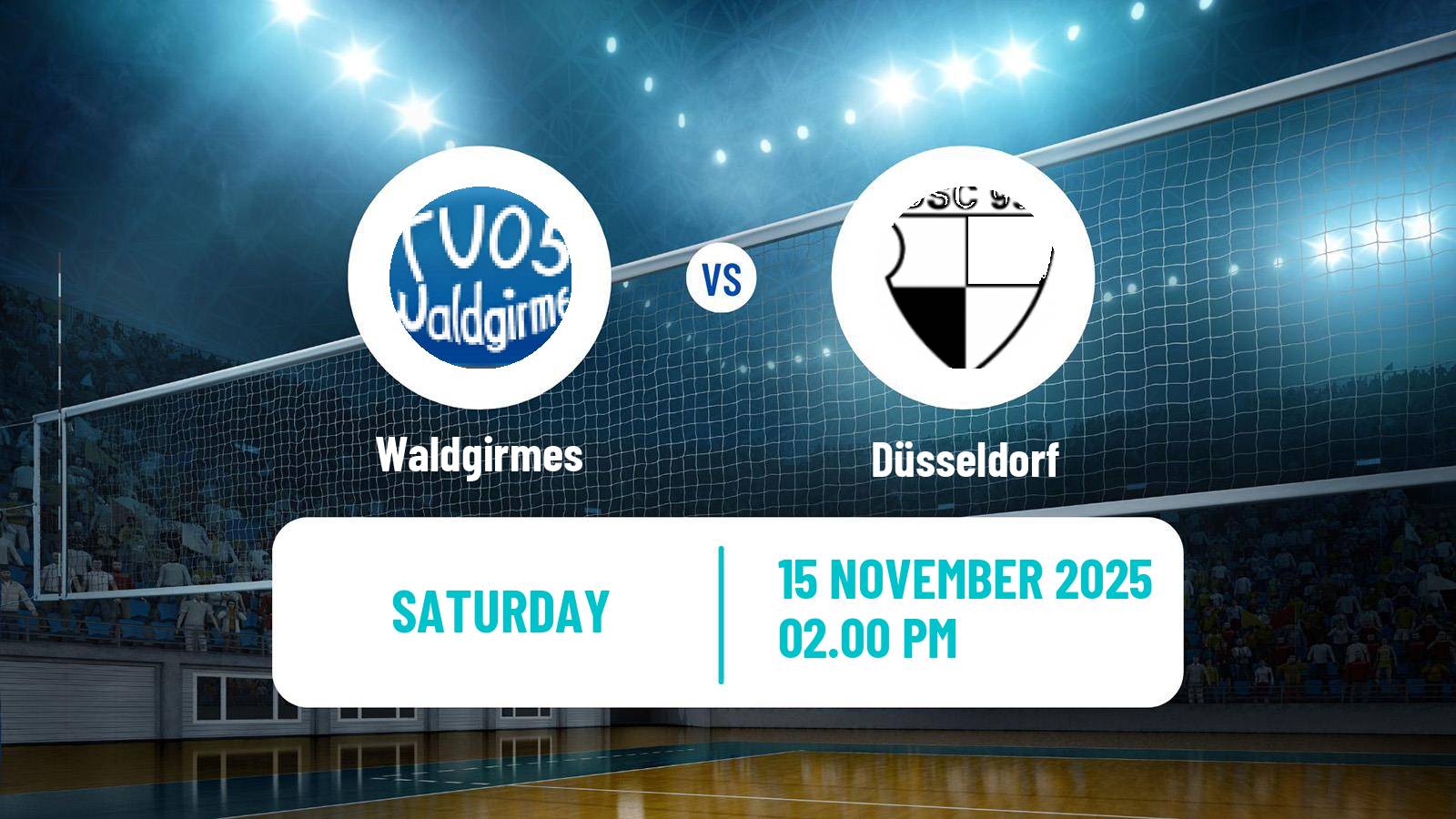 Volleyball German 2 Bundesliga Pro Volleyball Women Waldgirmes - Düsseldorf