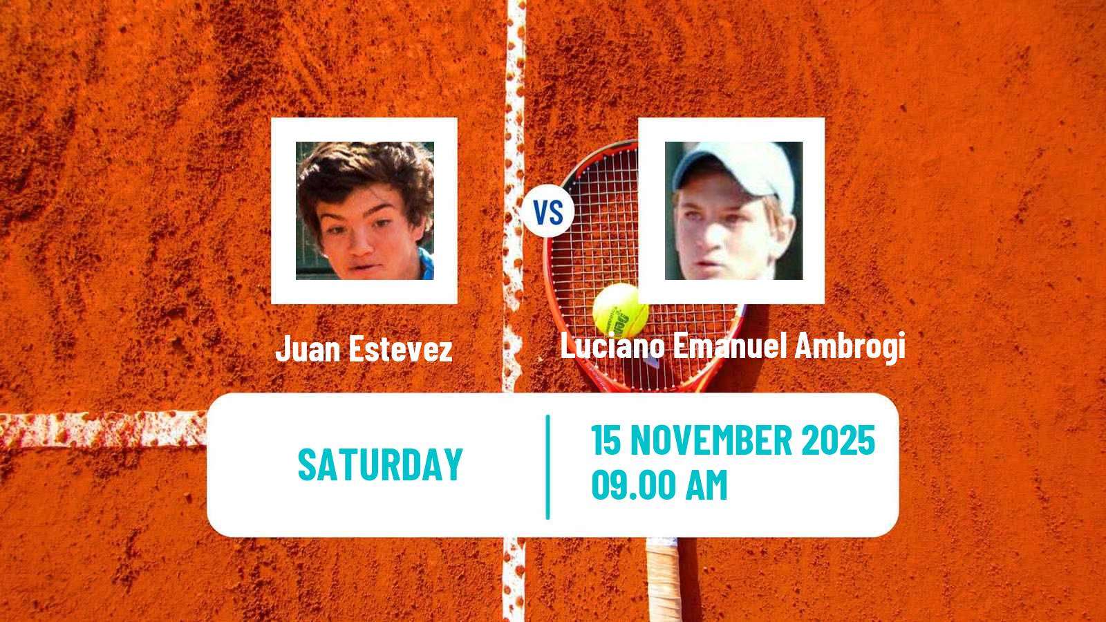 Tennis ITF M15 Azul Men Juan Estevez - Luciano Emanuel Ambrogi
