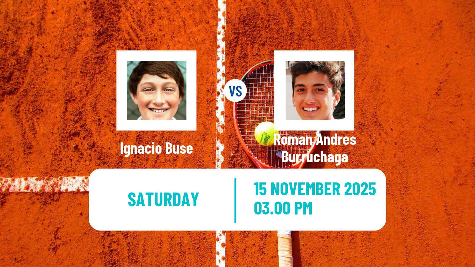 Tennis Montevideo Challenger Men Ignacio Buse - Roman Andres Burruchaga