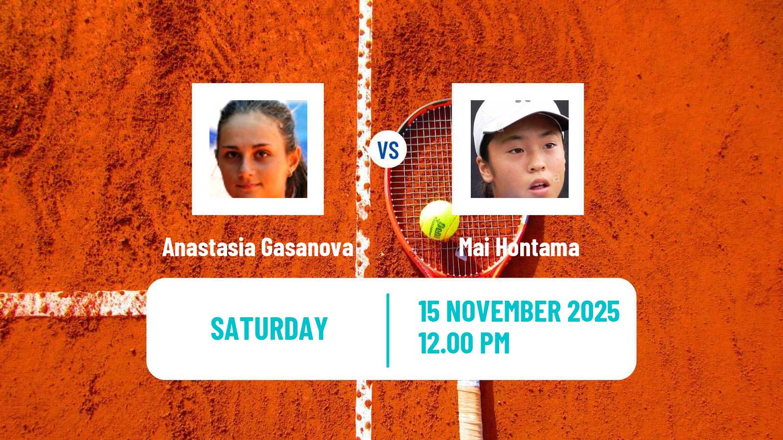Tennis ITF W50 Austin Tx Women Anastasia Gasanova - Mai Hontama