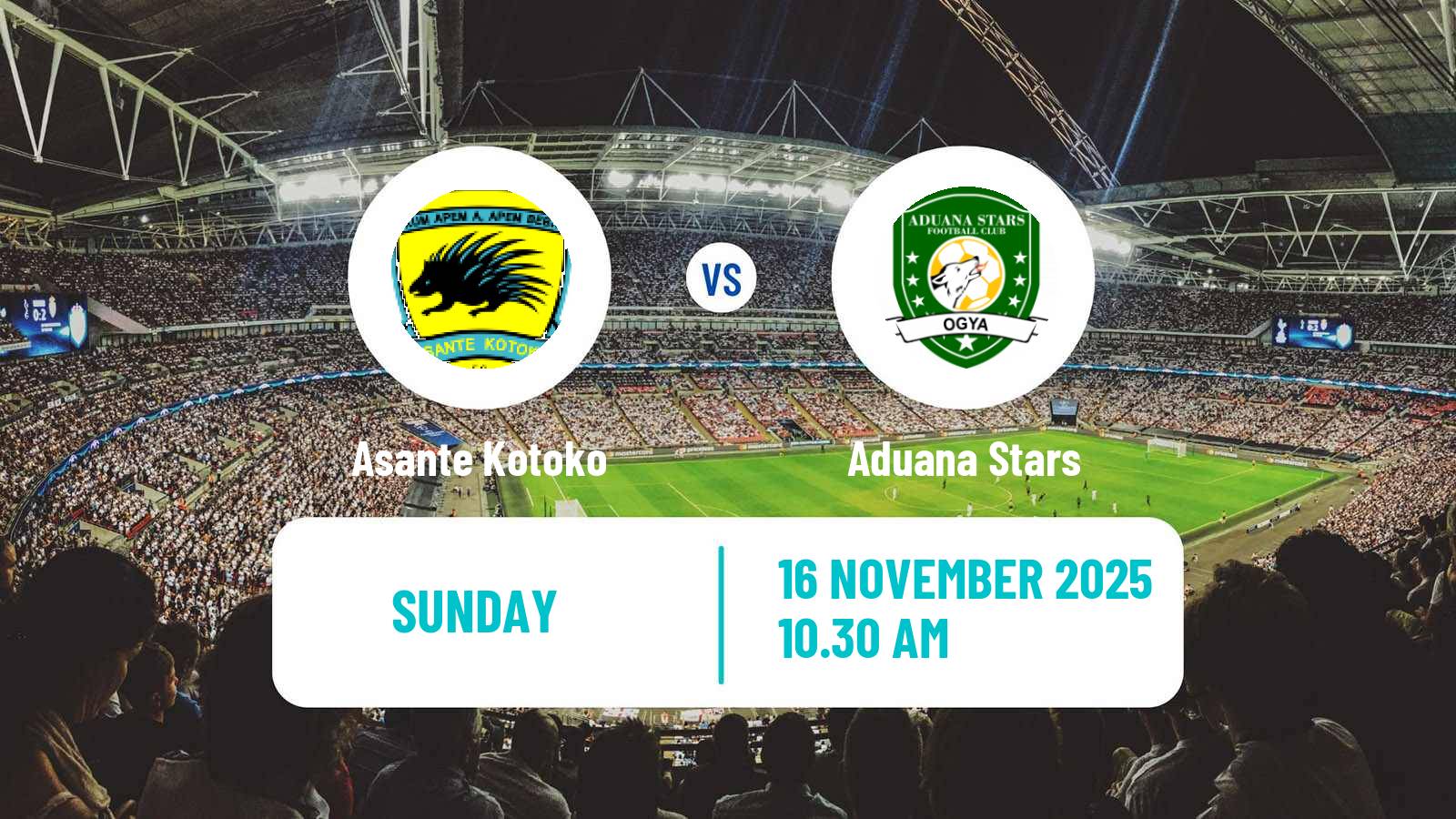 Football Ghanaian Premier League Asante Kotoko - Aduana Stars
