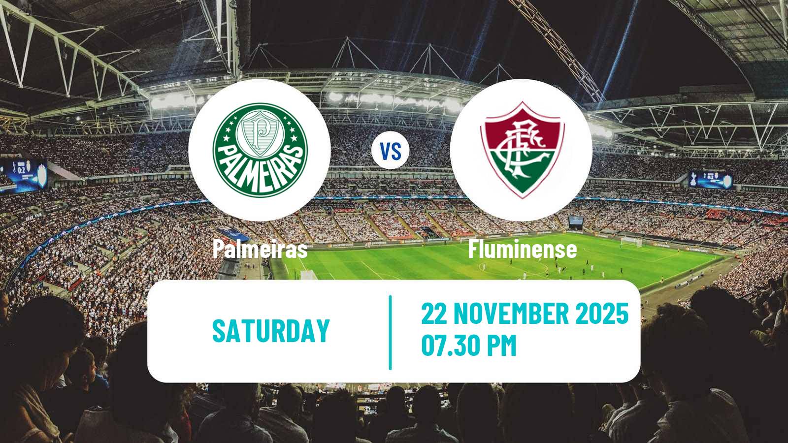 Football Brazilian Serie A Palmeiras - Fluminense