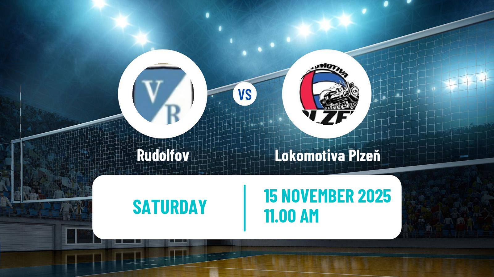 Volleyball Czech 1 Liga Volleyball Women Rudolfov - Lokomotiva Plzeň
