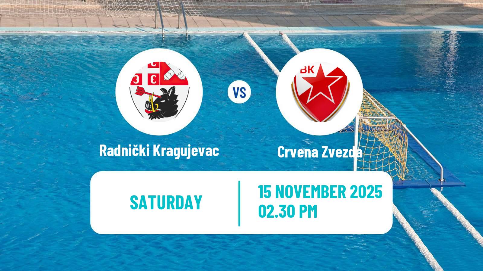 Water polo Regional League Water Polo Radnički Kragujevac - Crvena Zvezda