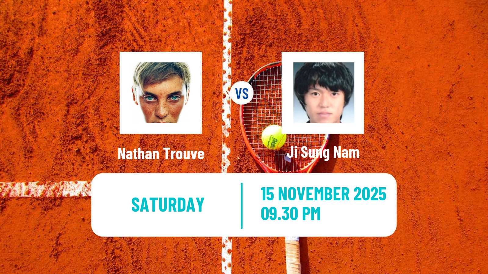 Tennis Yokohama Challenger Men 2025 Nathan Trouve - Ji Sung Nam