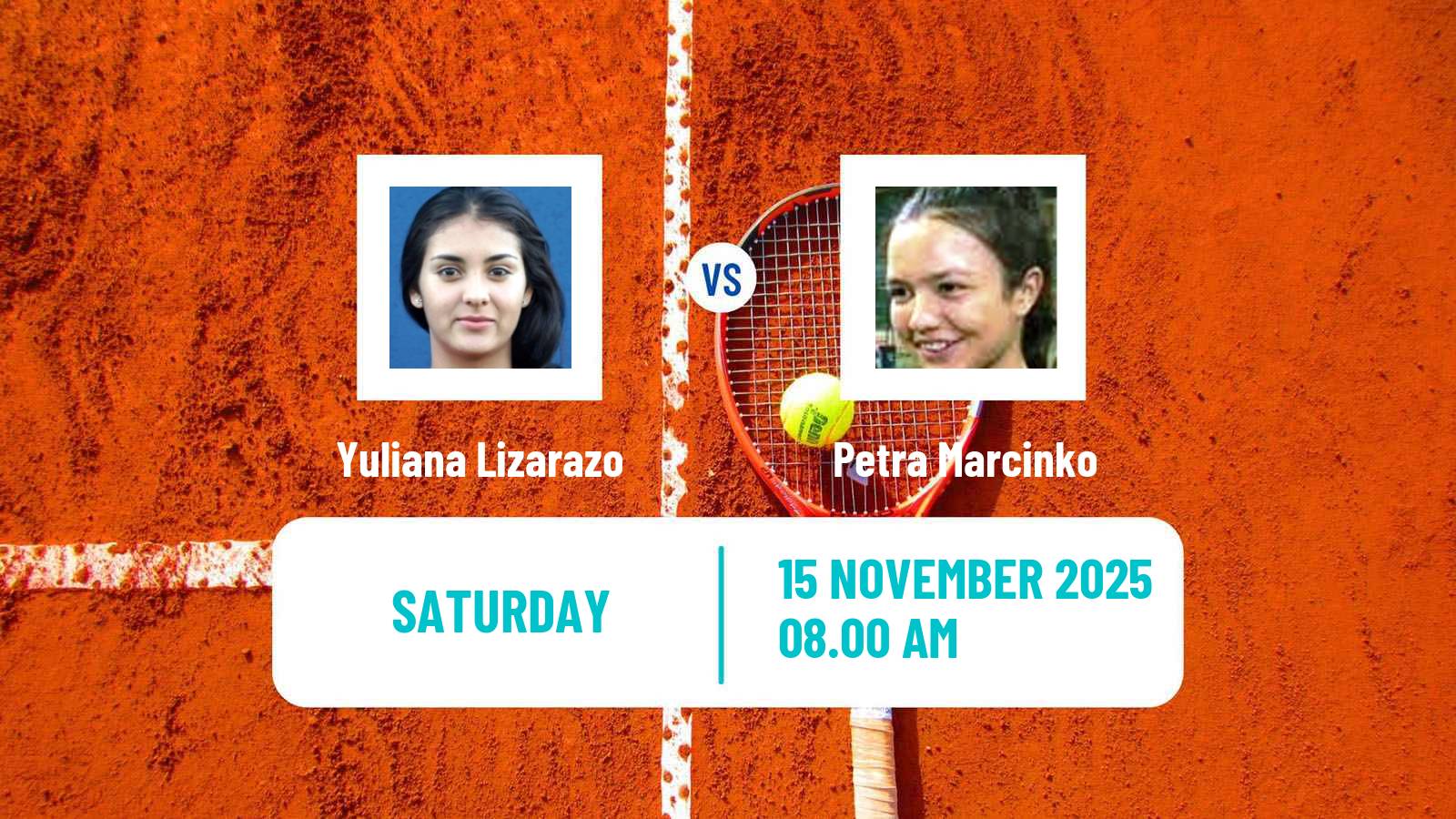 Tennis WTA Billie Jean King Cup World Group Yuliana Lizarazo - Petra Marcinko